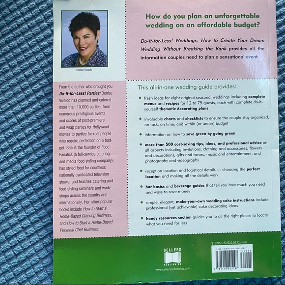 Do It For Less! Weddings Softcover Book - Picture 2 of 2